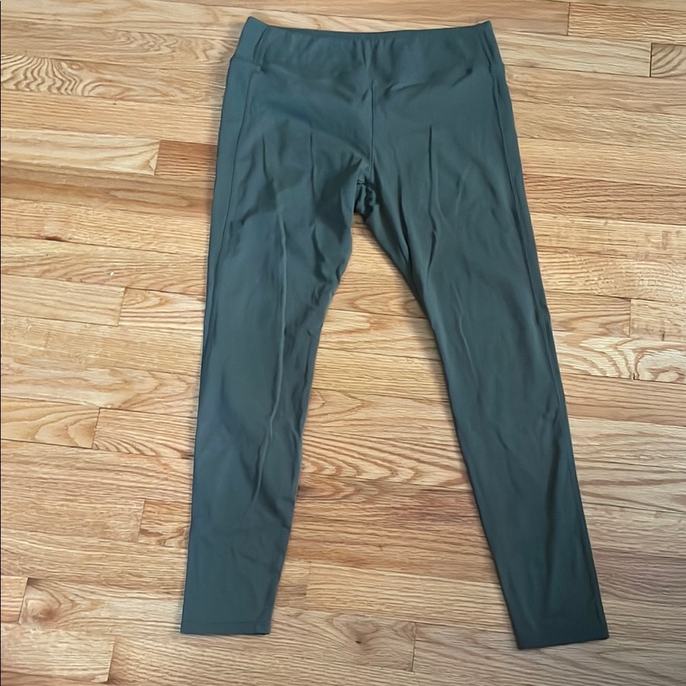 American Giant Sport Leggings - Deep Olive - 12